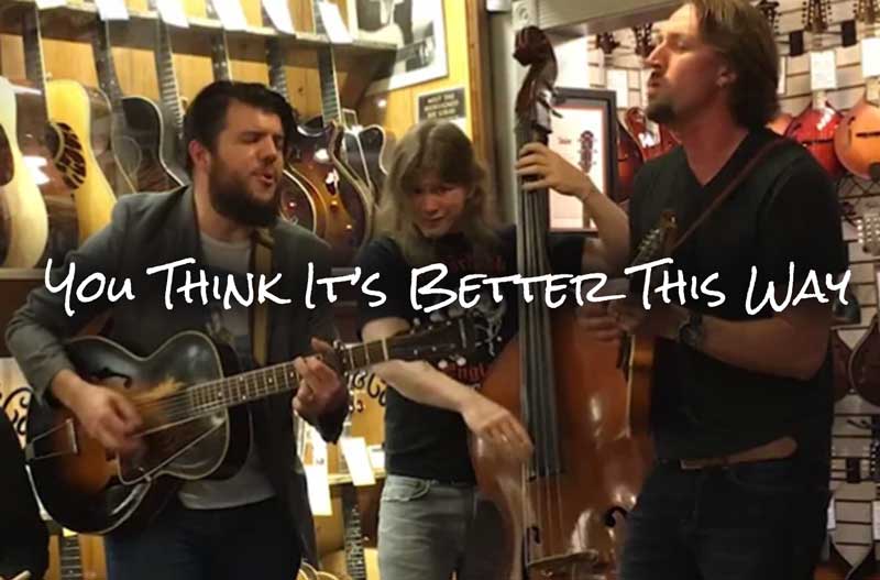 Mark O’Dell performs an John O'Dell original song, You Think It's Better This Way with Mixed Business Brain Forte Joey Mitchel Dominic Fragman